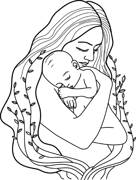 Новорожденная мама. 7 шагов к спокойному материнству