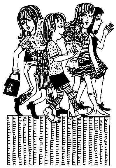 Девчонки в погоне за модой
