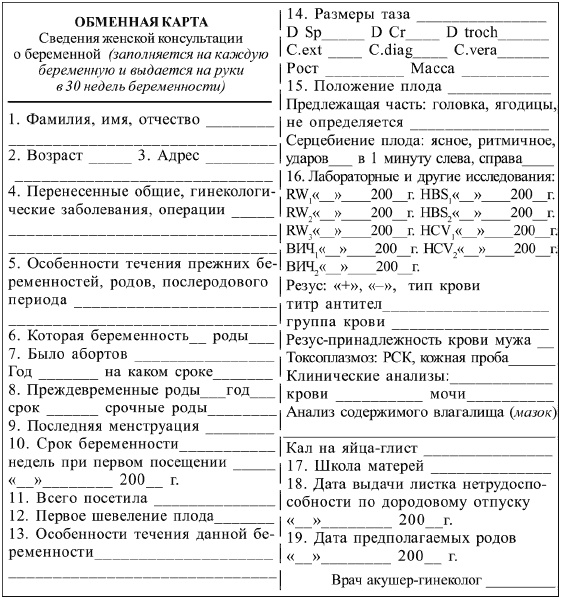 Здоровье женщины во время беременности