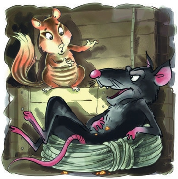 Боцман, бурундук, кот и крыса. Сказка для детей и всех остальных