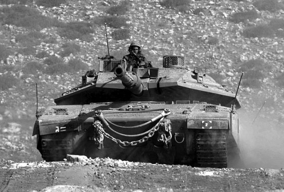 Израильские танки в бою