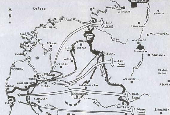 Котел смерти в Курляндии. Хроника сражений группы армий "Север" 1944-1945