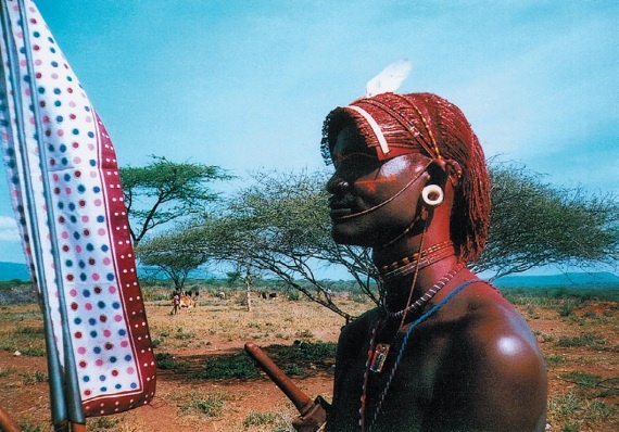 Белая масаи