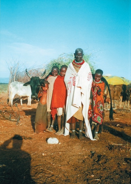 Белая масаи