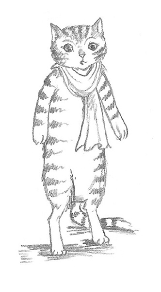 Котёнок Амелия, или Колокольчик-невидимка