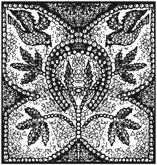 Мозаика из крупы и семян
