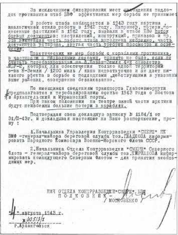 Контрразведка ВМФ СССР. 1941-1945