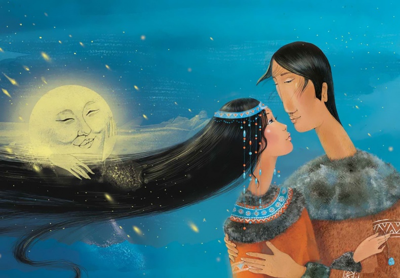 Сказка о храбром богатыре Узоне и его возлюбленной Наюн. По мотивам корякской легенды