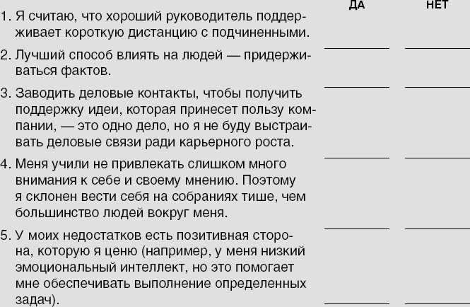 Действуй как лидер, думай как лидер