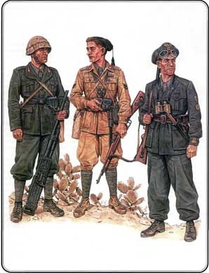 Итальянская армия. 1940 - 1943. Африканский театр военных действий