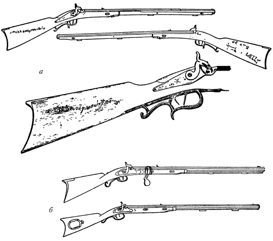 Ружья, мушкеты и пистолеты Нового Света. Огнестрельное оружие XVII-XIX веков