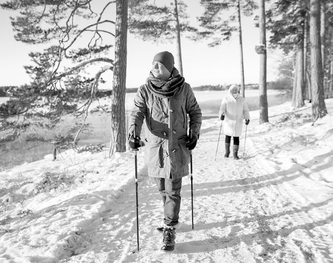 Лечение скандинавской ходьбой. Оздоровительные практики