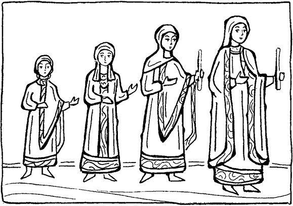 Жены и девы Древней Руси