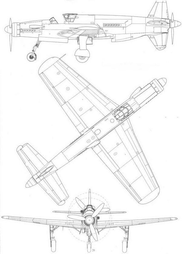 Do 335 «Pfeil». Самый быстрый поршневой истребитель. Часть 1