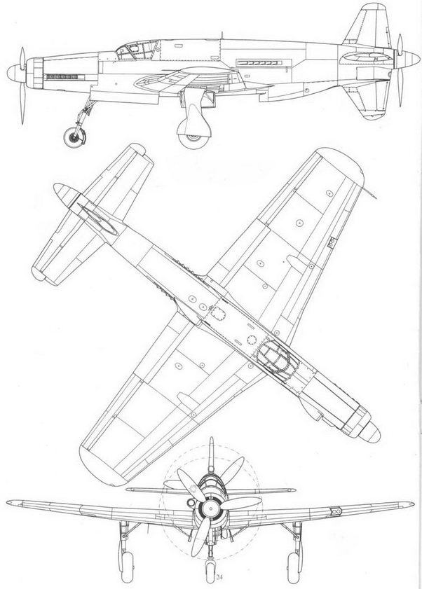 Do 335 «Pfeil». Самый быстрый поршневой истребитель. Часть 1