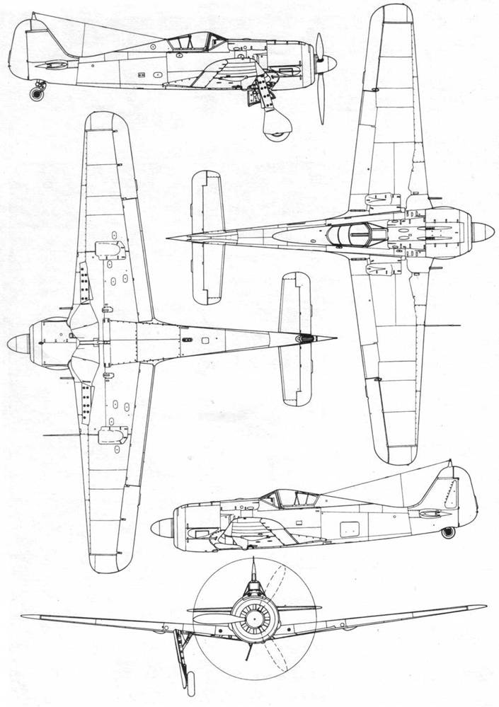 Focke Wulf Fw 190D Ta 15