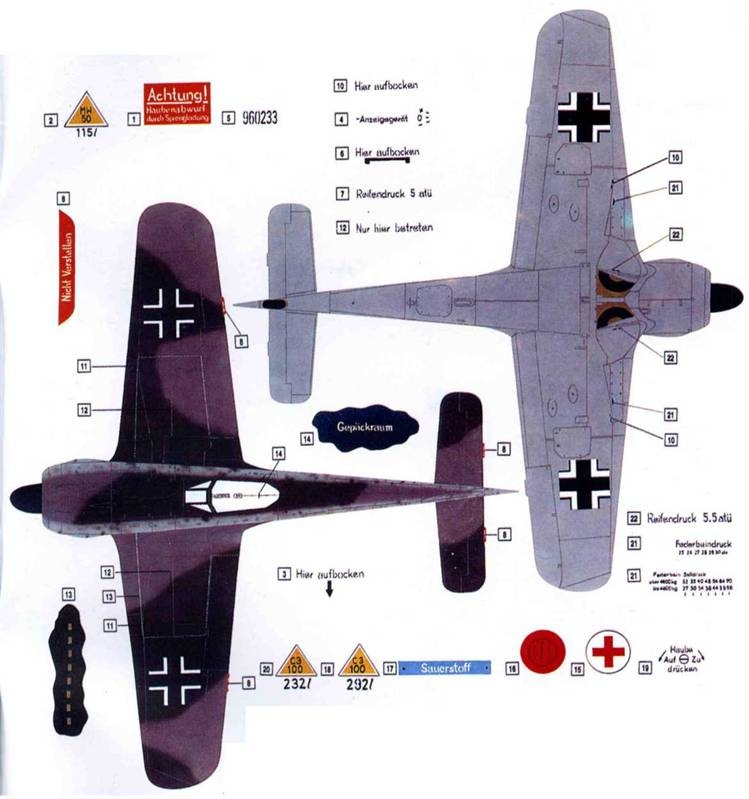 Focke Wulf FW190 A/F/G. Часть