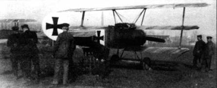 Боевое применение трипланов Fokker Dr I в Первой Мировой войне