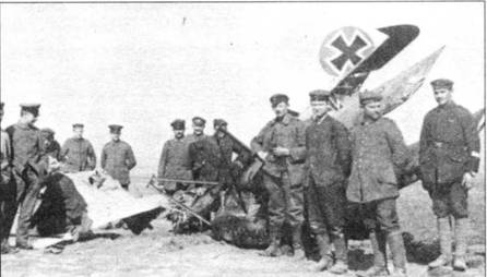 Боевое применение трипланов Fokker Dr I в Первой Мировой войне