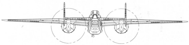 B-25 Mitchel. Часть