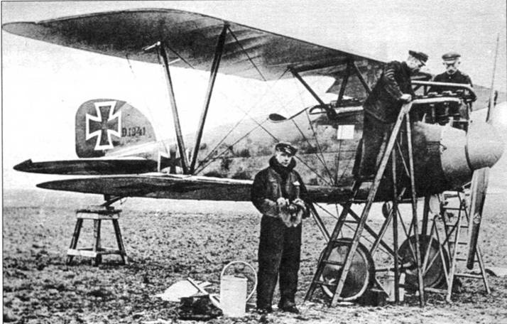 Боевое применение германских истребителей Albatros в Первой мировой войне