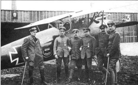 Боевое применение германских истребителей Albatros в Первой мировой войне