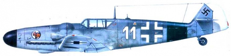 Messtrstlnitt Bf 109. Часть 6