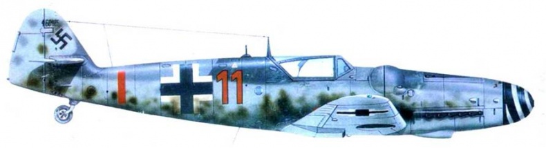 Messtrstlnitt Bf 109. Часть 6