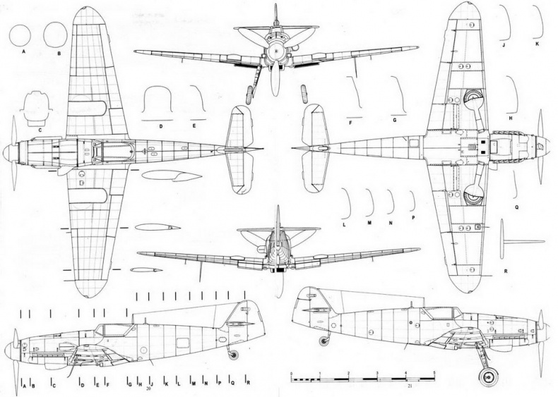 Messerschmitt Bf 109. Часть 5