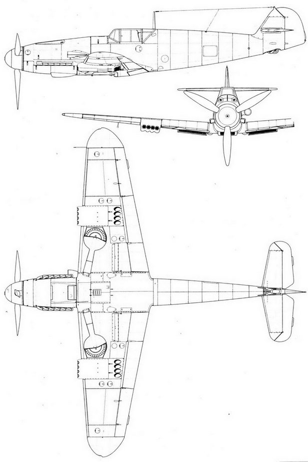 Messerschmitt Bf 109. Часть 3