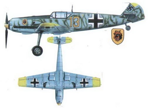 Messerschmitt Bf 109. Часть