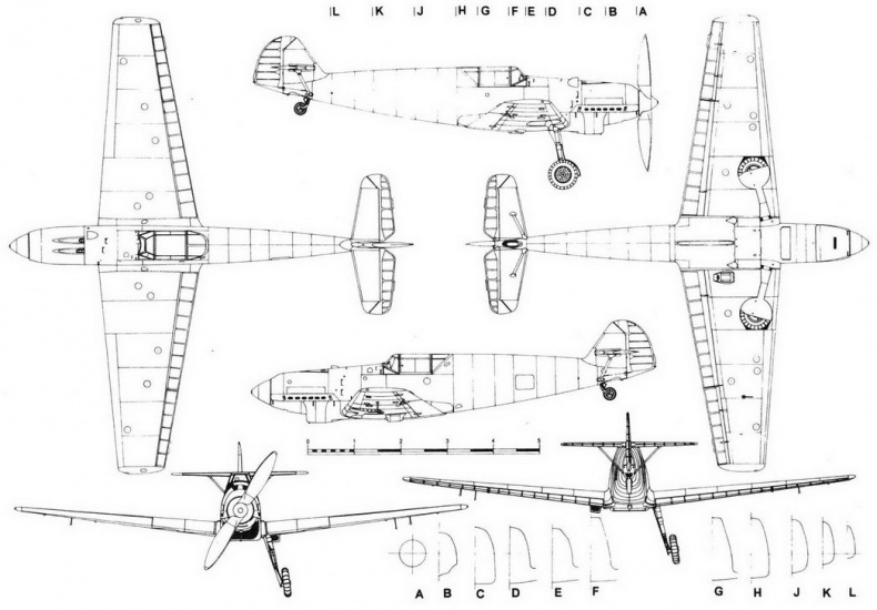 Messerschmitt Bf 109. Часть 1