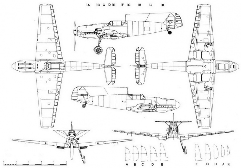 Messerschmitt Bf 109. Часть 1