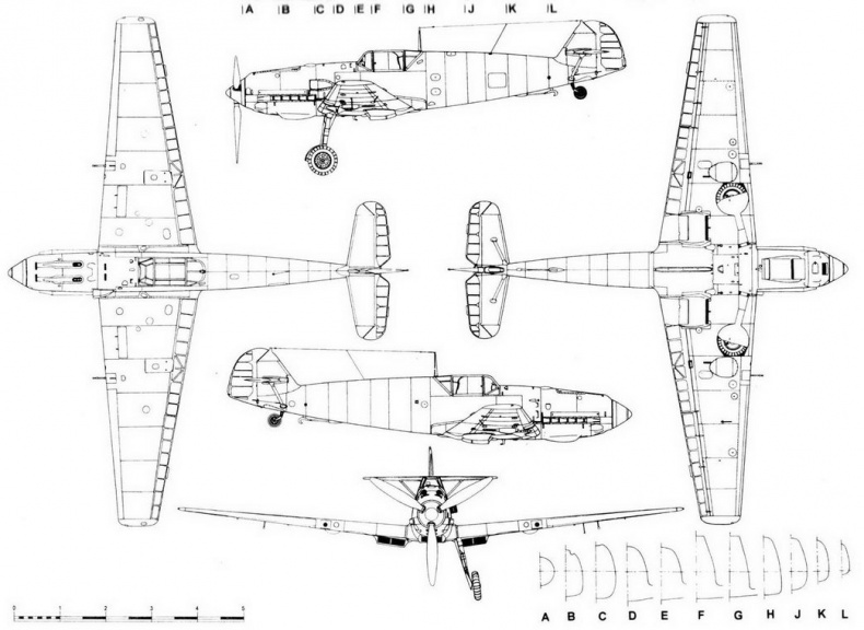 Messerschmitt Bf 109. Часть 1