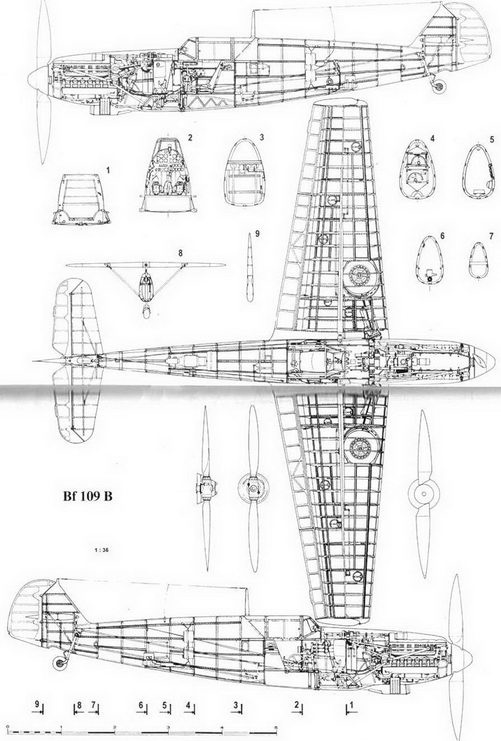 Messerschmitt Bf 109. Часть 1