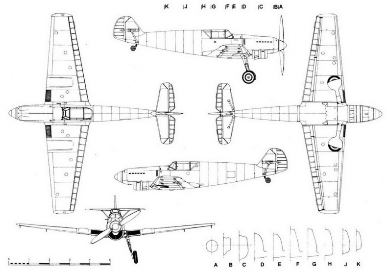 Messerschmitt Bf 109. Часть 1