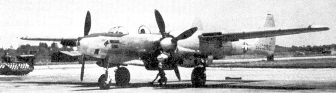 Nortrop P-61 BLack Widow. Тяжелый ночной истребитель США