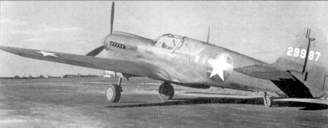 Curtiss P-40. Часть