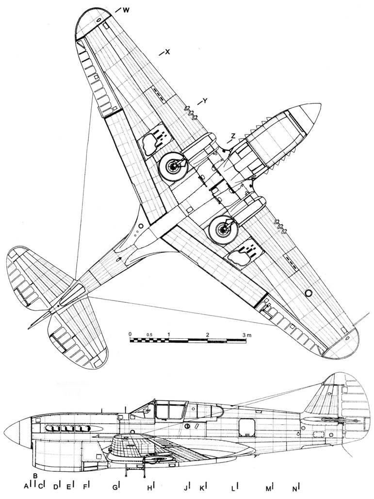 Curtiss P-40. Часть