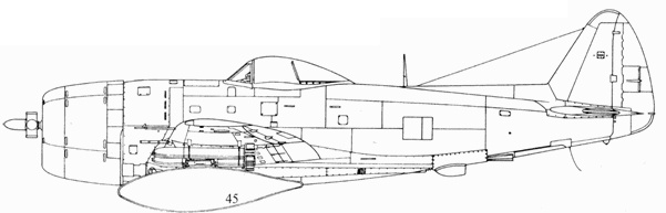 Р-47 «Thunderbolt» Тяжелый истребитель США