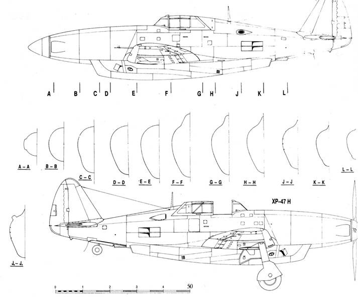 Р-47 «Thunderbolt» Тяжелый истребитель США