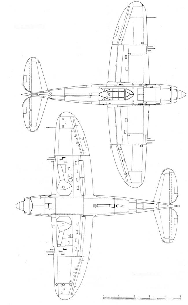 Р-47 «Thunderbolt» Тяжелый истребитель США