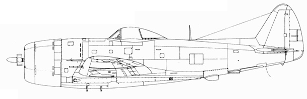 Р-47 «Thunderbolt» Тяжелый истребитель США