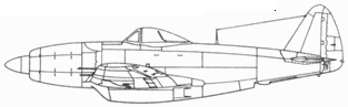 Р-47 «Thunderbolt» Тяжелый истребитель США