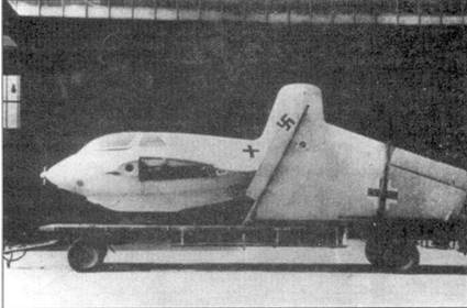 Me 163 ракетный истребитель Люфтваффе