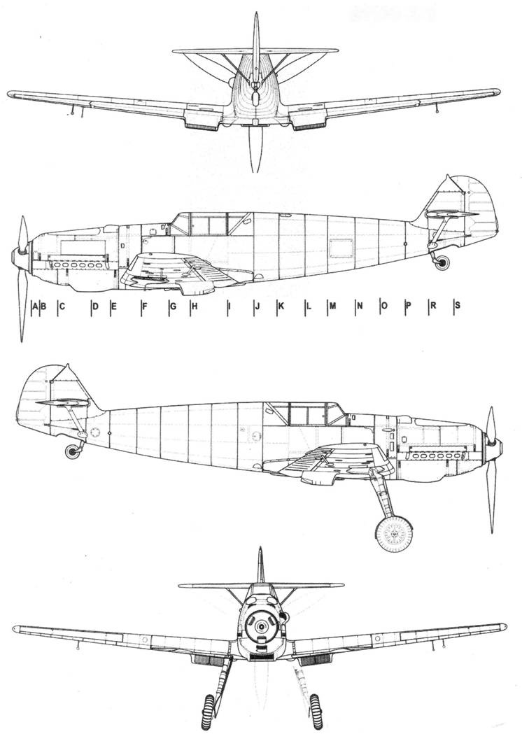 Асы люфтваффе пилоты Bf 109 в Испании