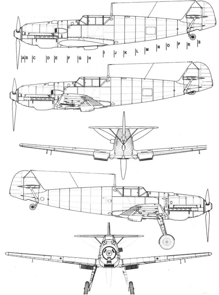 Асы люфтваффе пилоты Bf 109 в Испании