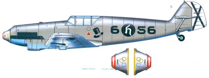 Асы люфтваффе пилоты Bf 109 в Испании