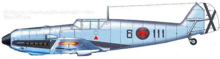 Асы люфтваффе пилоты Bf 109 в Испании