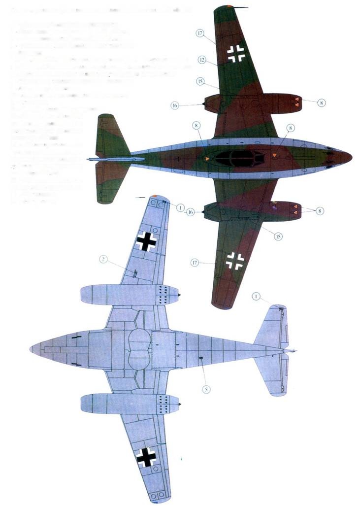 Me 262 последняя надежда люфтваффе Часть